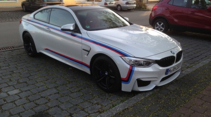 Striped BMW M4 Coupe
