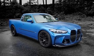 BMW M4 Dodge Charger Ute Mashup Is Right and Wrong on So Many CGI Levels