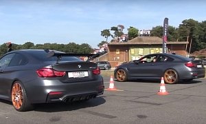 BMW M4 GTS Drag Races Another M4 GTS in Crazy "M4 GTS Against the World" Series