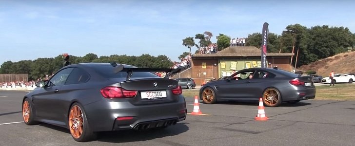 BMW M4 GTS Drag Races Another M4 GTS