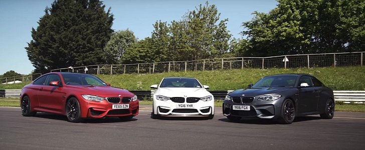 BMW M4 GTS vs M4 vs M2 Track Battle