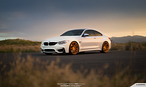 BMW M4 Looking Sharp on MORR Wheels with M Performance Splitter