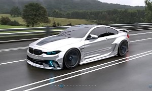 BMW M4 “Performance” Avoids Grille Issues, Seeks 800-HP CGI Widebody Life