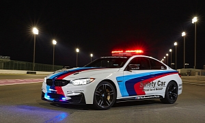 BMW M4 Safety Car Debuts in MotoGP at Qatar Grand Prix