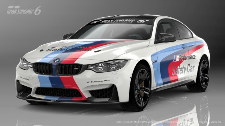 BMW M4 Safety Car in Gran Turismo 6