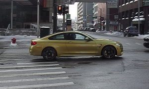 BMW M4 Spotted in Detroit Before Official 2014 NAIAS Debut