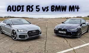 BMW M4 vs. Audi RS 5 Comparison Proves Drag Races Have Limited Relevance