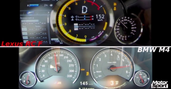 BMW M4 vs Lexus RC F comparison