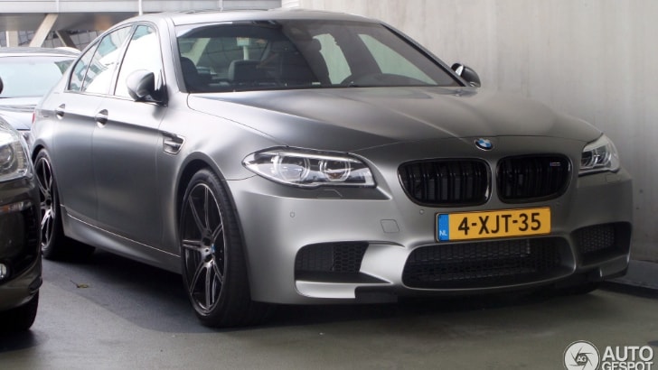 Bmw M5 30 Jahre Edition Spotted In The Netherlands - Autoevolution