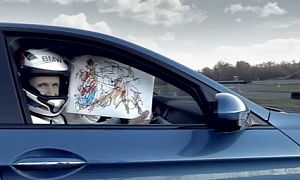 Fastest Christmas Card in the World - BMW M5