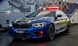 BMW M5 Competition Added To Australian Police Force’s Pursuit Fleet