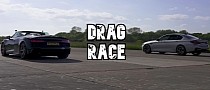 BMW M5 Competition Drag Races Audi R8 Spyder, They're Uncannily Fast