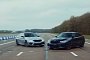 BMW M5 Competition Drag Races Tuned M5, Outcome is Predictable