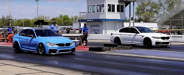 2020 BMW M5 Competition vs tuned 2017 BMW M3