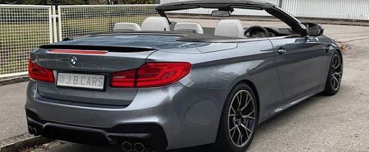 BMW M5 Convertible rendering