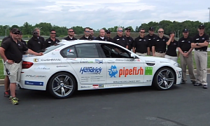 BMW M5 Crushes the World Record for Longest Drift