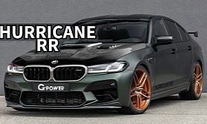 BMW M5 CS Becomes the Hurricane RR, It's a Real Supercar Bully