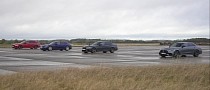 BMW M5 CS Easily Outruns the E 63, RS 6, Panamera in Drag and Roll Races
