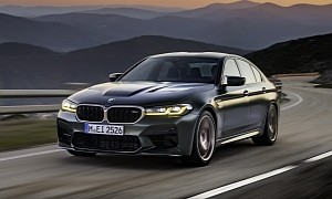 BMW M5 CS Unveiled as Brand’s Most Powerful Production Car, Does 0-60 in 2.9 s