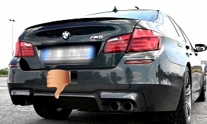 BMW M5 F10 Driven Hard - Good or Bad Exhaust Note?