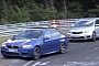 BMW M5 Makes Awkward Nurburgring Pass, Ends Up On The Grass