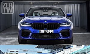 BMW M5 Rendering Shows Rhinosurgery, Ignores 1,000 HP EV Rumors