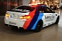 BMW M5 Safety Car Unleashes Akrapovic Exhaust Inside BMW Welt
