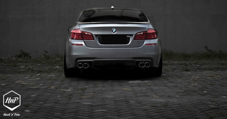 BMW M5 on MORR Wheels