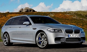 BMW M5 Touring Rendering Released