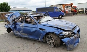 BMW M5 Wrecked in South Africa