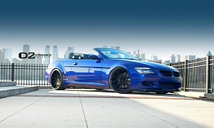 BMW M6 Gets D2Forged Wheels