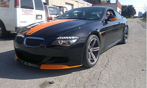 BMW M6 Gets Fire Orange Trims at Restyle It, in Canada