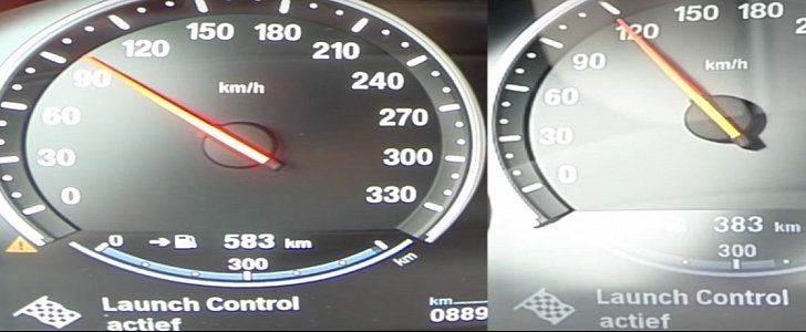 BMW M6 Gran Coupe Competition vs M6 Coupe Acceleration Comparison