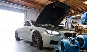 BMW M6 Gran Coupe Hops on a Dyno and Nearly Blows It to Pieces <span>· Video</span>