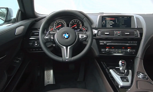 BMW M6 Gran Coupe Interior Showcased in New Promo Clip