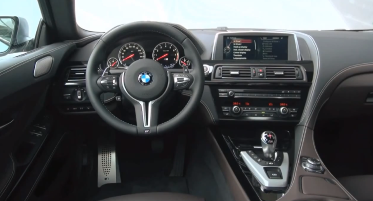 BMW M6 Gran Coupe Interior