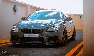 BMW M6 Gran Coupe Looks Fresh on HRE Wheels