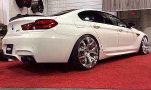 BMW M6 Gran Coupe Shines Bright on BX05 Wheels