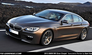 BMW M6 Gran Coupe Rendering Released