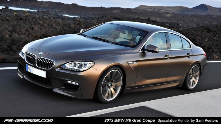 BMW M6 Gran Coupe Rendering