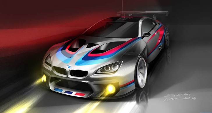BMW M6 GT3 rendering