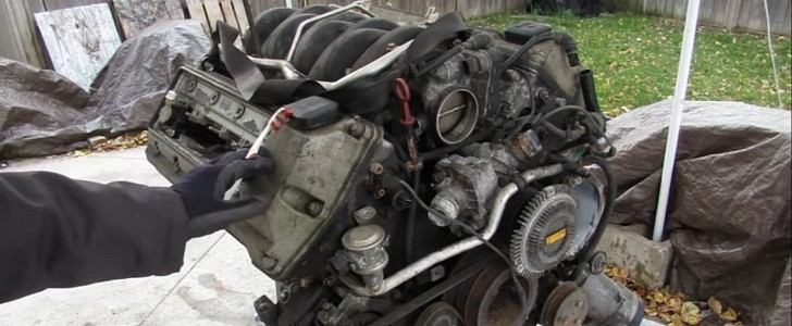 BMW M62 4.4L V8 Engine Teardown