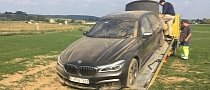 Mistakes Were Made: BMW M760Li Totaled in Belgian Offroad Crash