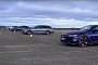 BMW M8 Annihilates Audi RS6, Porsche Panamera and E63 Wagon in Drag Race