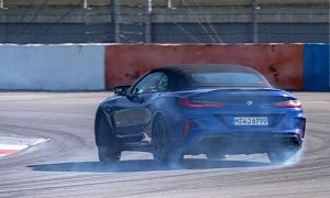 BMW M8 Competition Fights Mercedes-AMG GT R and Audi R8 in German Track Battle