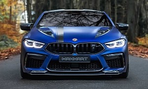 BMW M8 Competition Manhart MH8 800 Combines Performance Upgrade With Showy Exterior