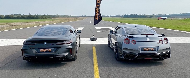  BMW M8 Competition Takes on Litchfield GT-R in Brutal Drag Race