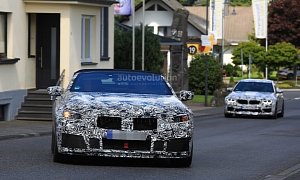 Spyshots: BMW M8 Convertible Chased by Pre-Launch M5