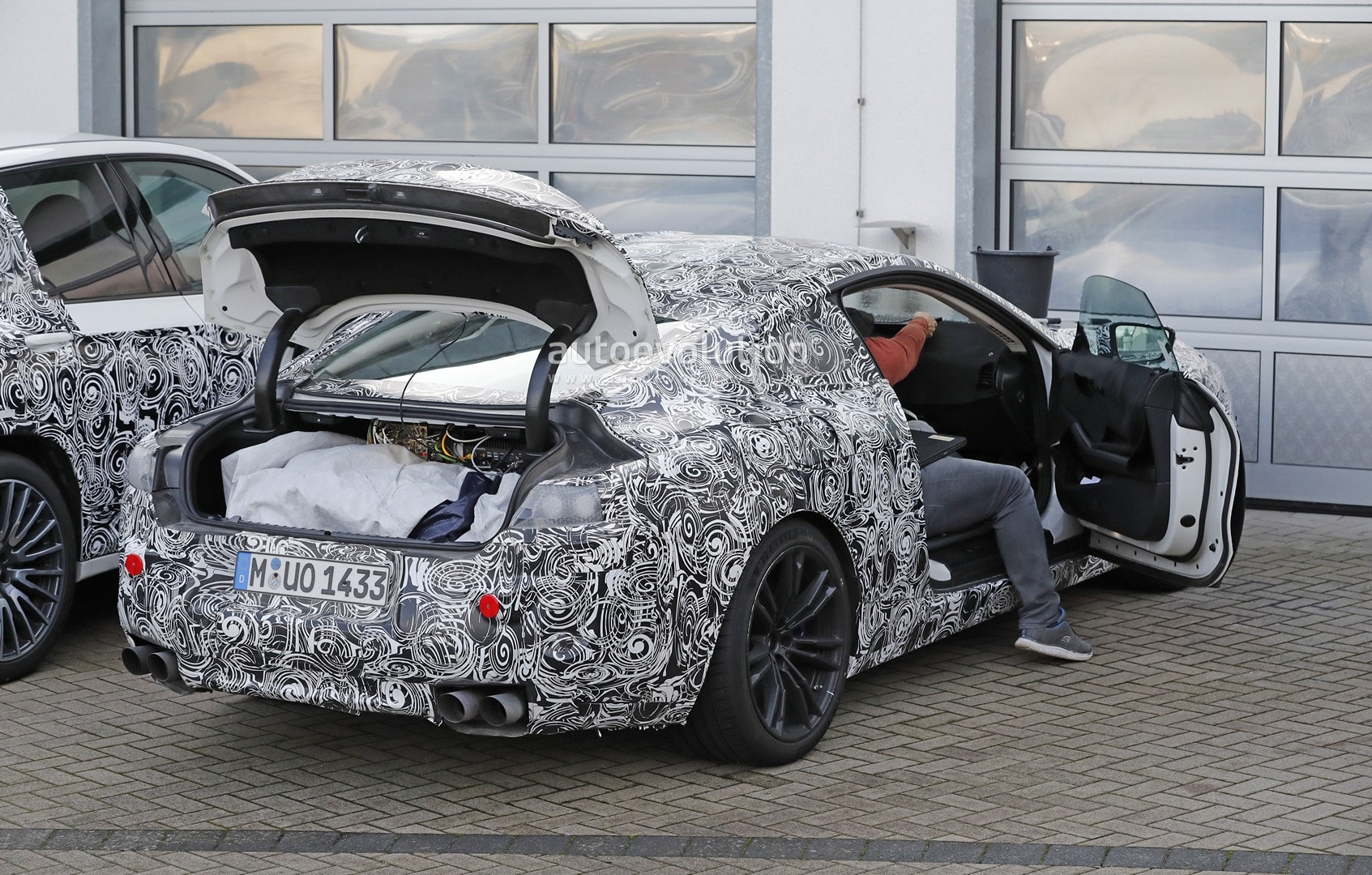 Bmw M8 Coupe Interior Partially Revealed In Latest Spyshots Autoevolution