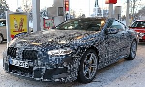 Spyshots: BMW M8 Coupe Prototype has Carbon Ceramic Brakes